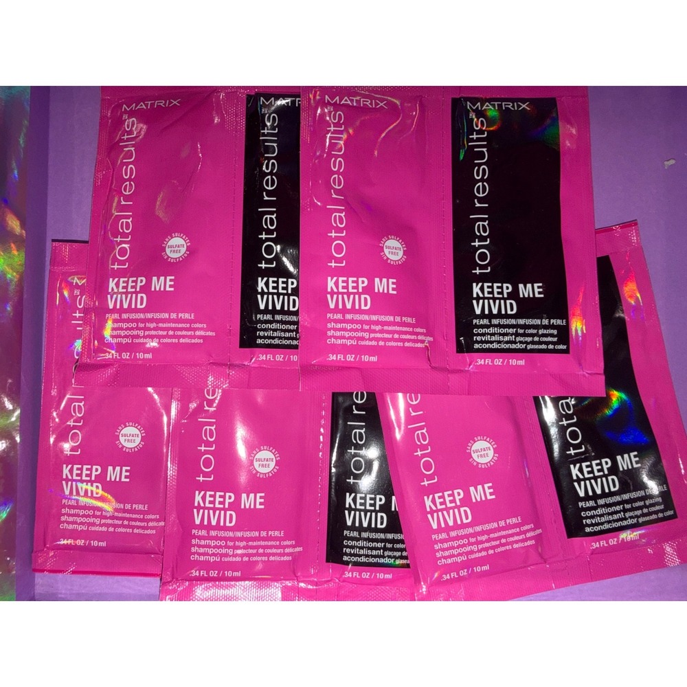 Matrix Total Results Keep Me Vivid Shampoo Conditioner 5 Sets travel